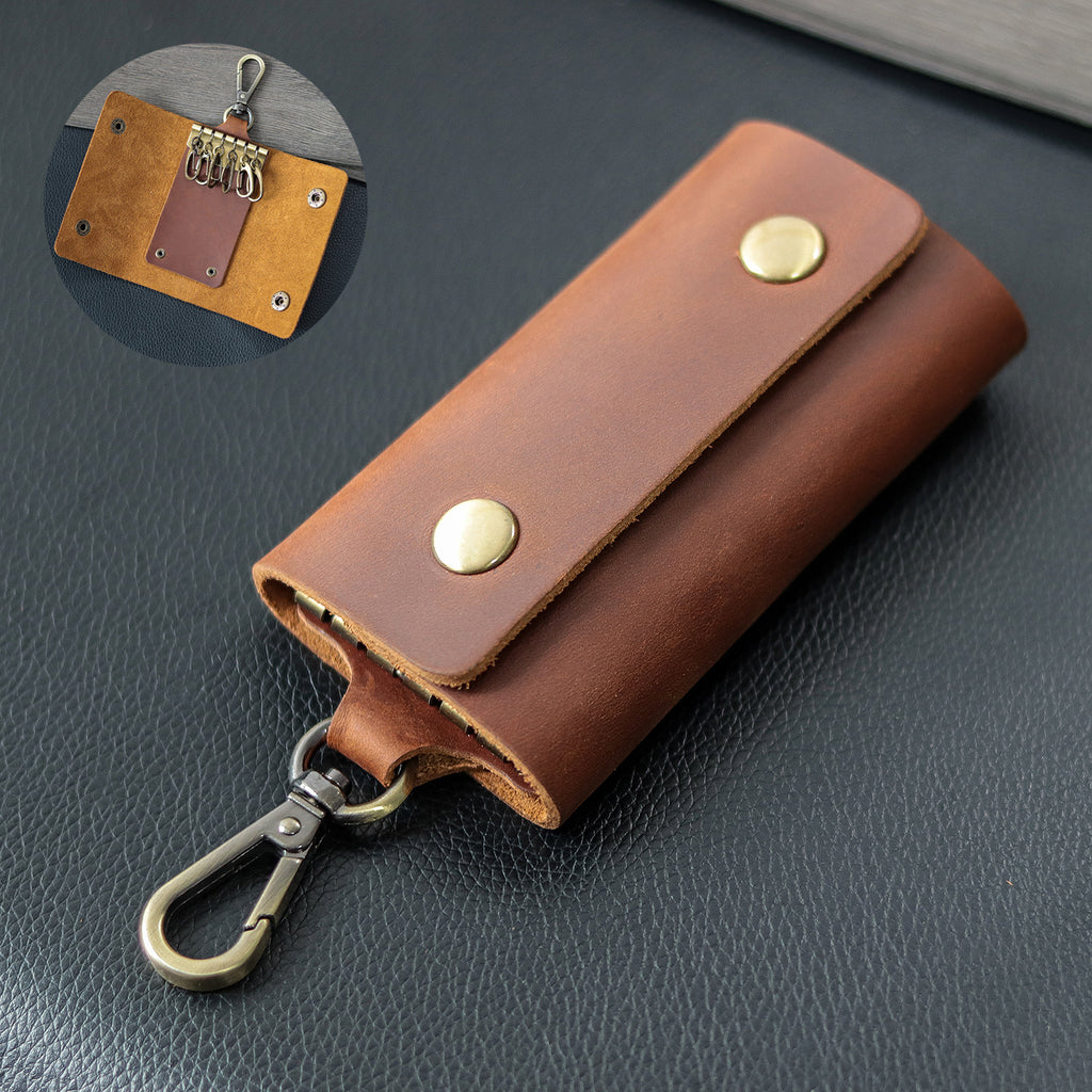 Multifunctional Leather Key Wallet