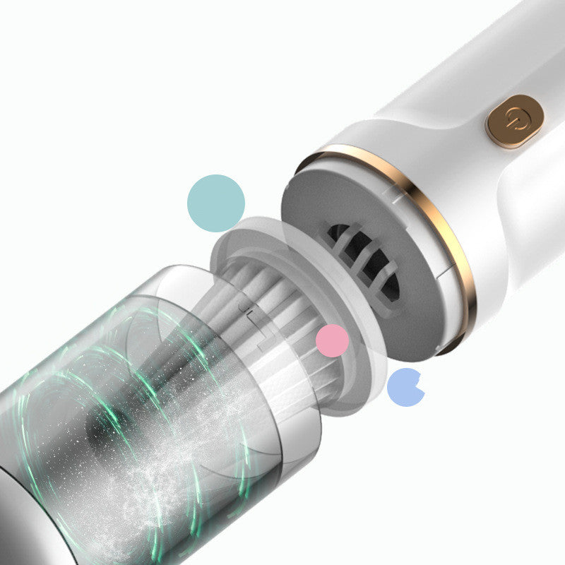 Car Wireless Charging Household Mini Portable Hand-held Vacuum Cleaner