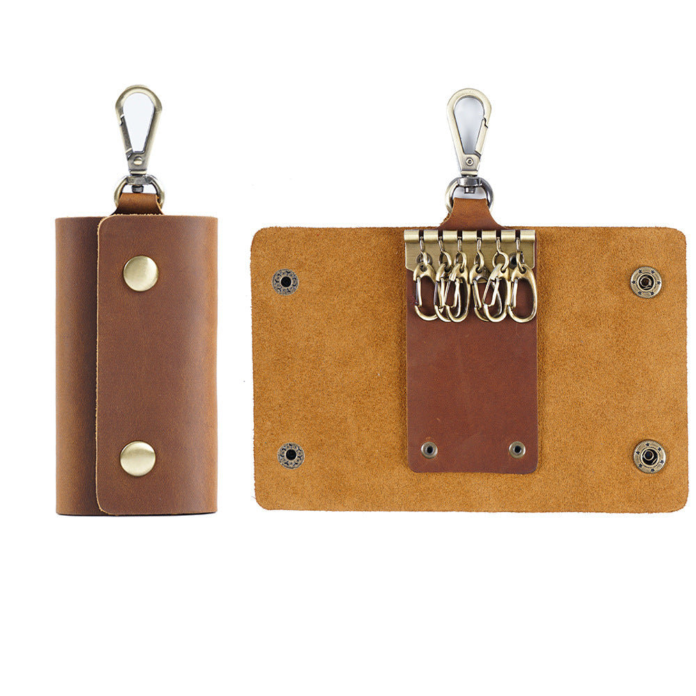 Multifunctional Leather Key Wallet