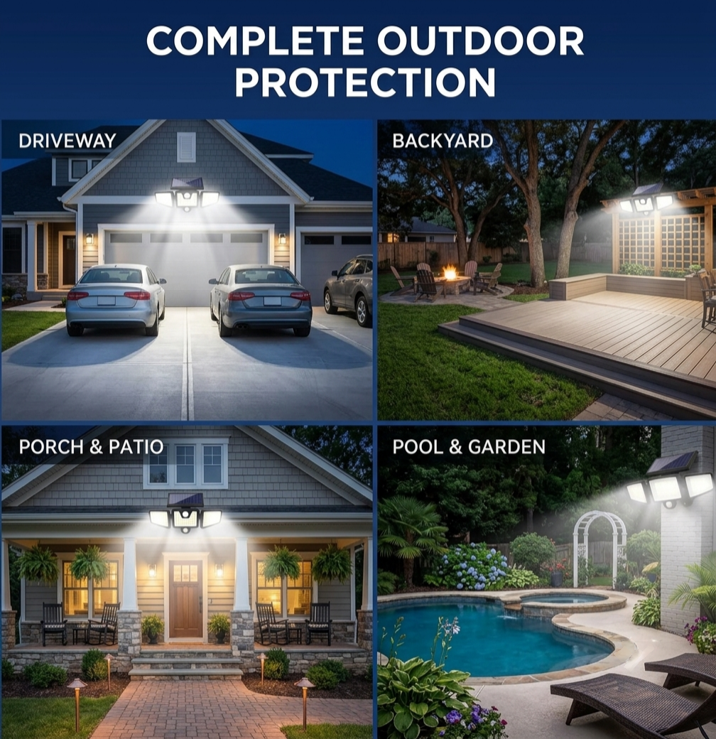 Lumon™ -  Motion-Sensor Solar Lighting