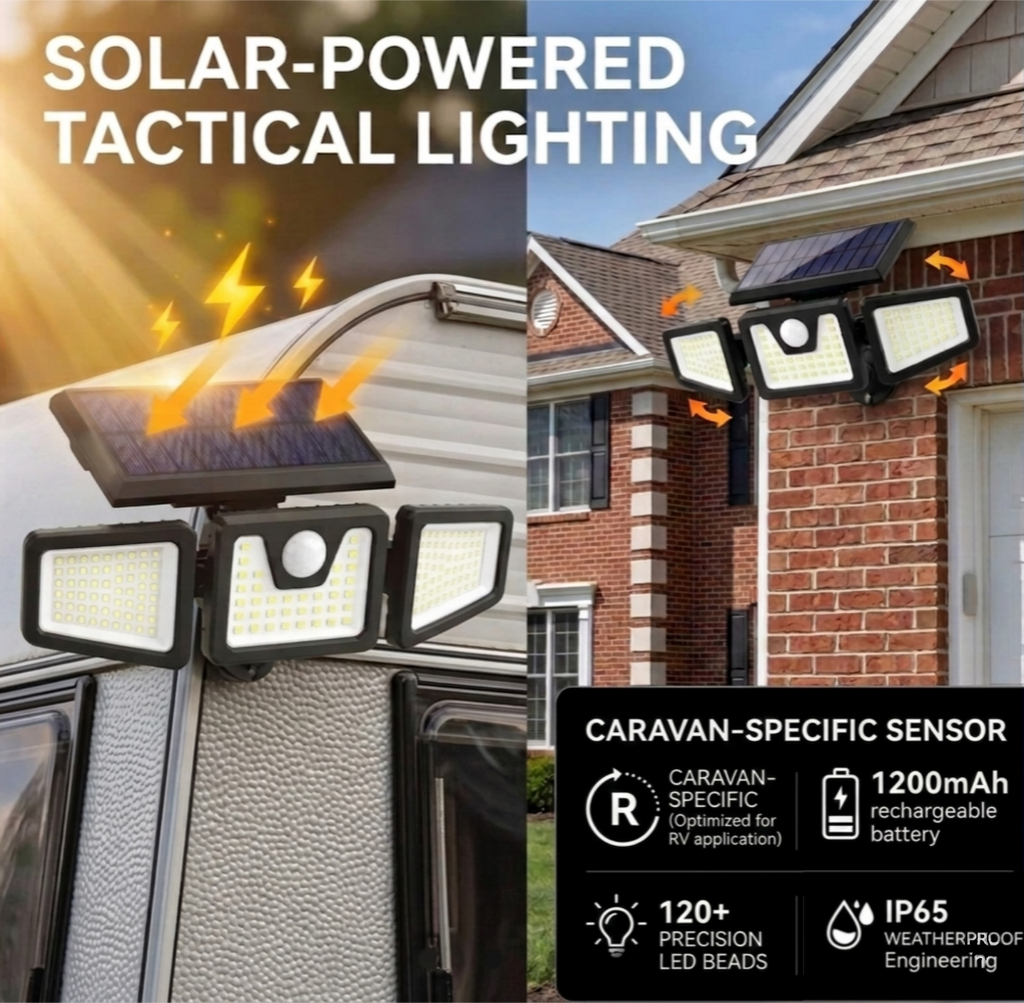Lumon™ -  Motion-Sensor Solar Lighting