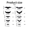 Halloween 3D LED Bat Night Light Wall Decoration