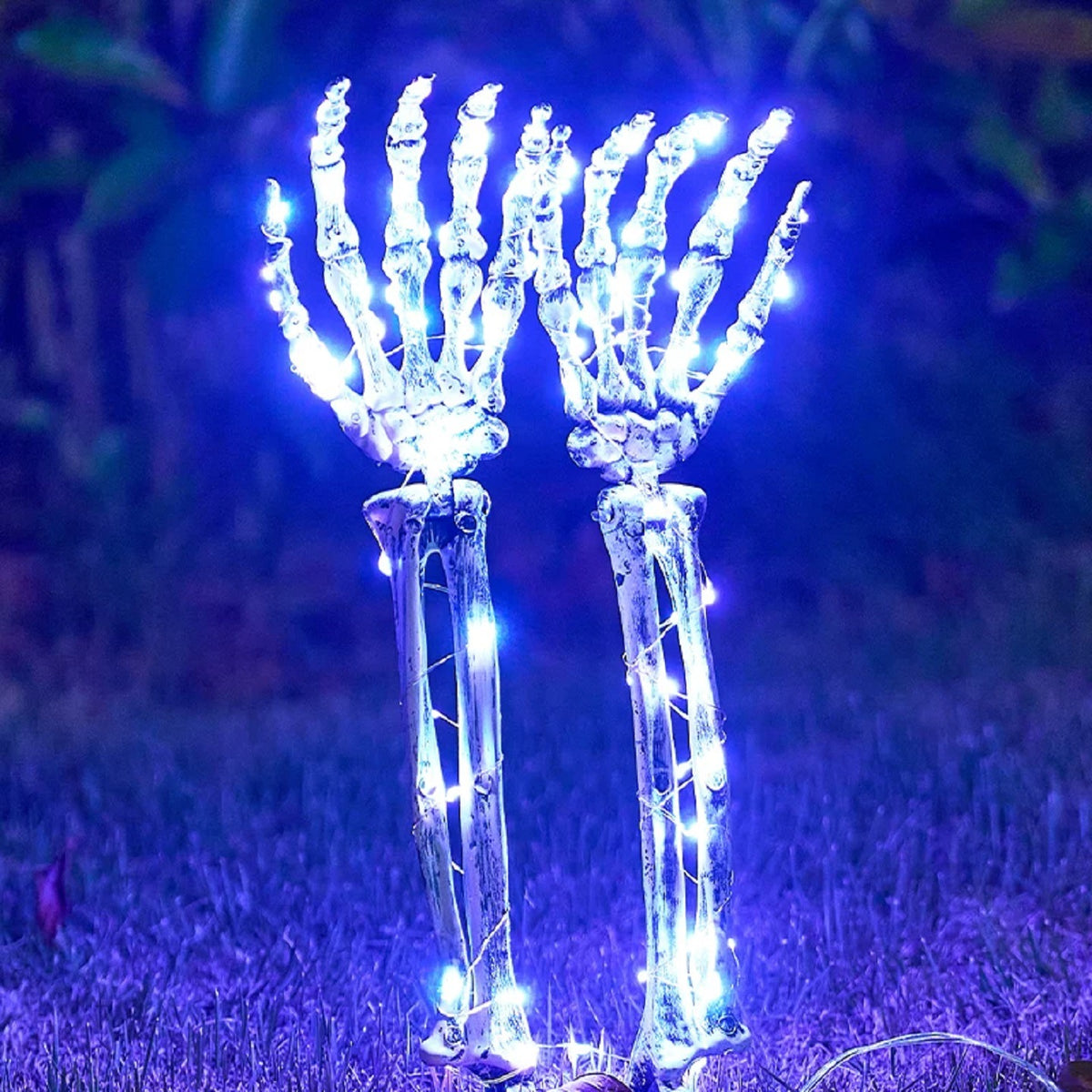 Skull Hand Halloween Garden Decoration