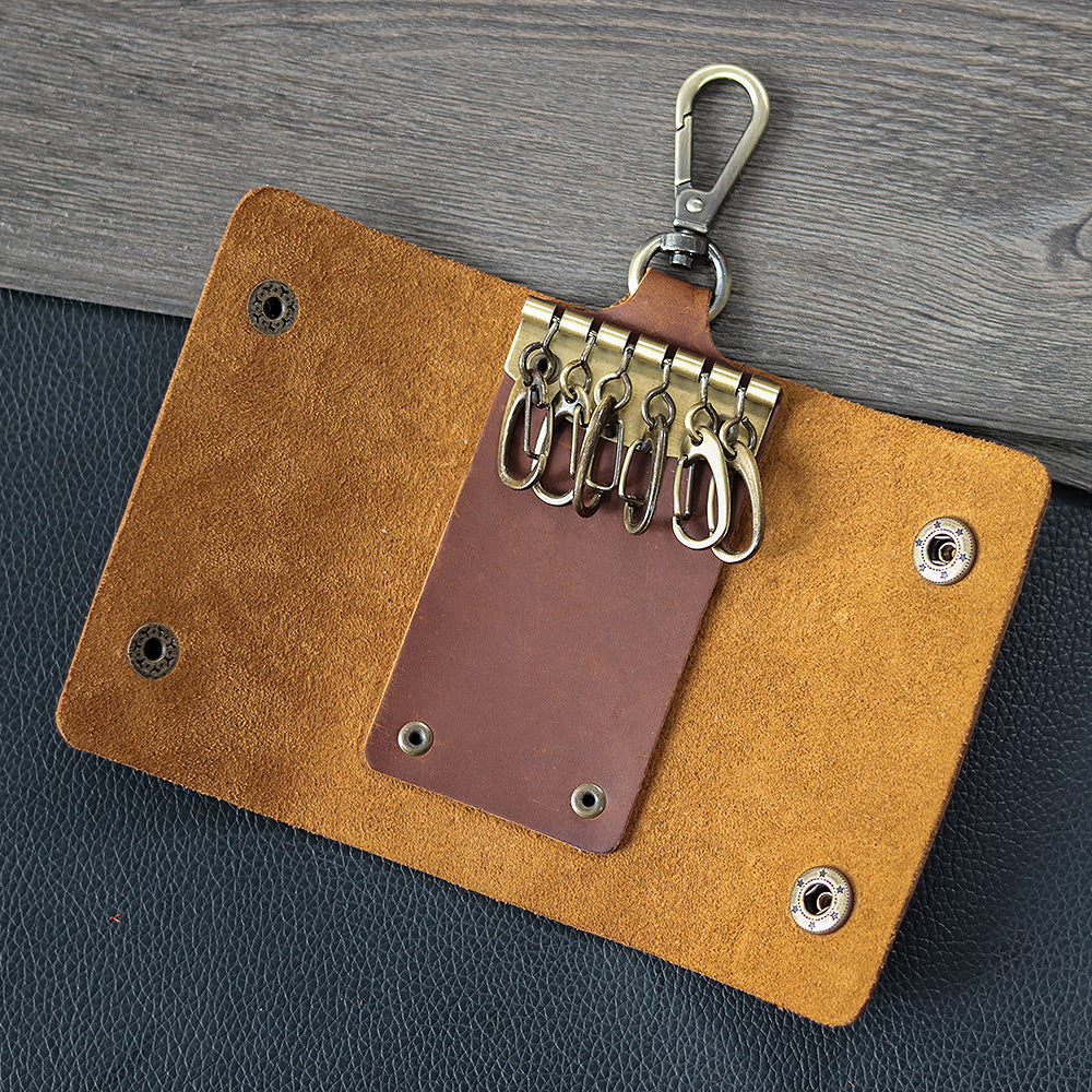 Multifunctional Leather Key Wallet